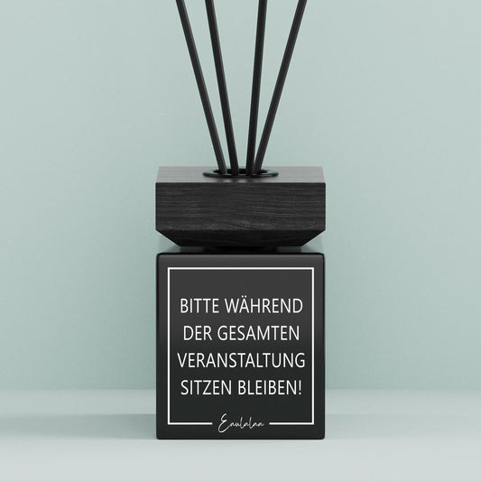 Aroma-Diffusor | Bitte während der gesamten Veranstaltung sitzen bleiben!