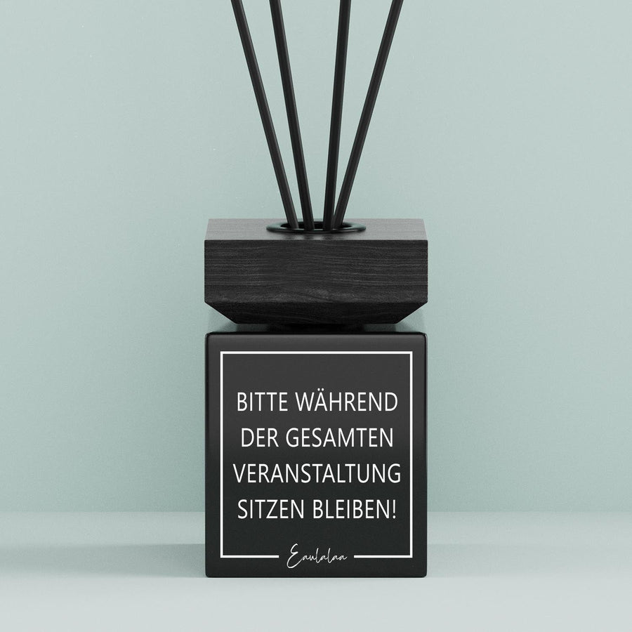 Aroma-Diffusor | Bitte während der gesamten Veranstaltung sitzen bleiben!