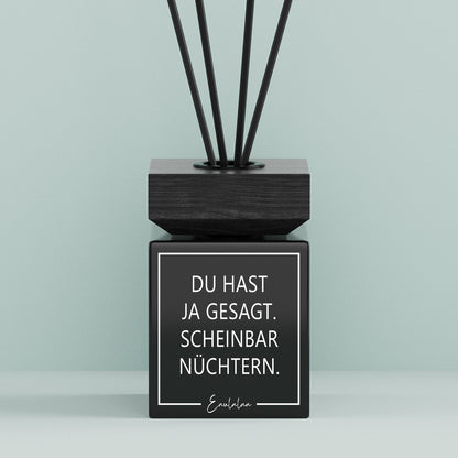 Aroma-Diffusor | Du hast ja gesagt. Scheinbar nüchtern.