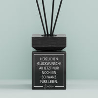 Aroma-Diffusor | Herzlichen Glückwunsch. Ab jetzt nur noch ein Schwanz fürs leben!
