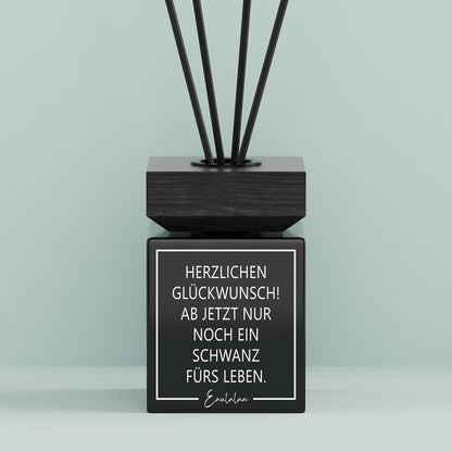 Aroma-Diffusor | Herzlichen Glückwunsch. Ab jetzt nur noch ein Schwanz fürs leben!