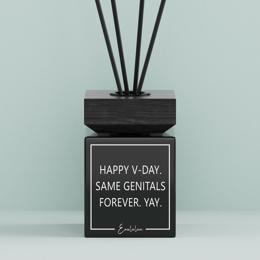 Aroma-Diffusor | Happy V-day. Same gentials forever. Yay.