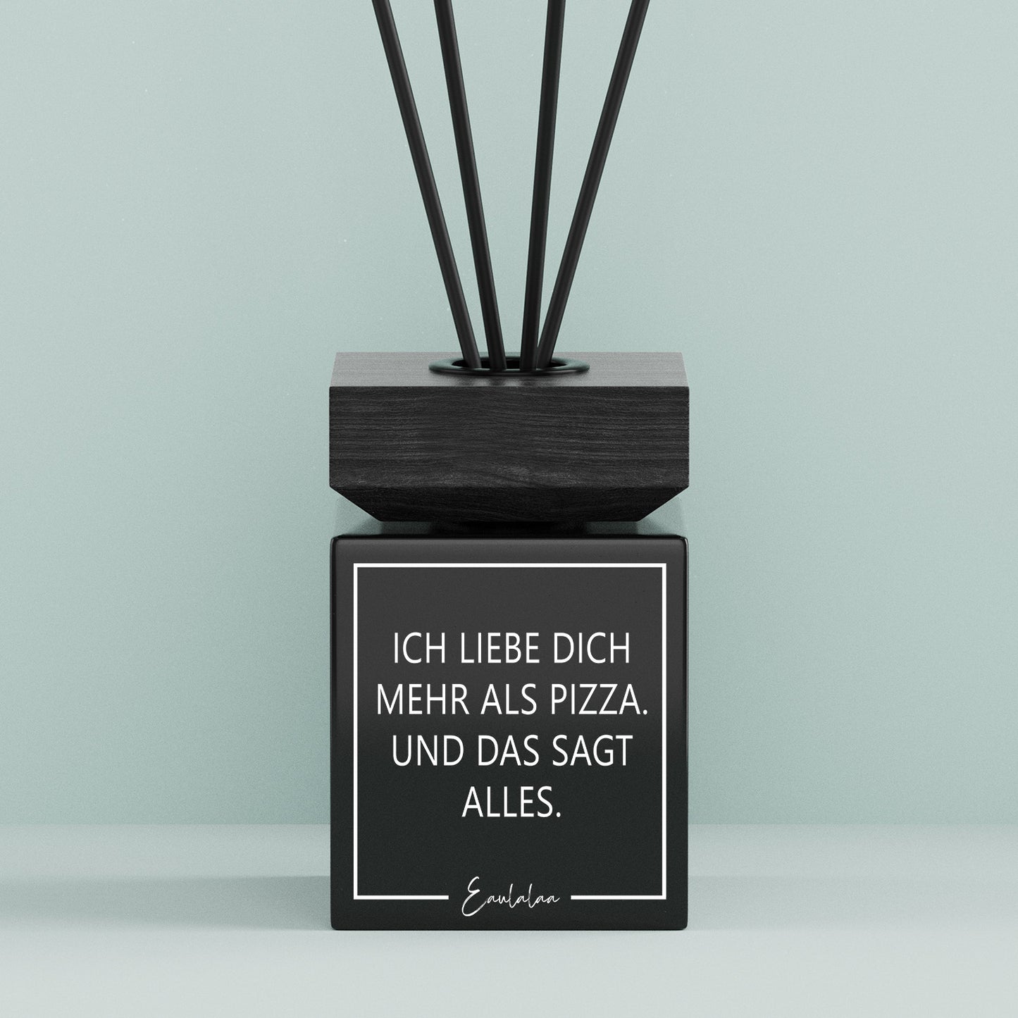 Aroma-Diffusor | Ich liebe dich mehr als Pizza. Und das sagt alles.
