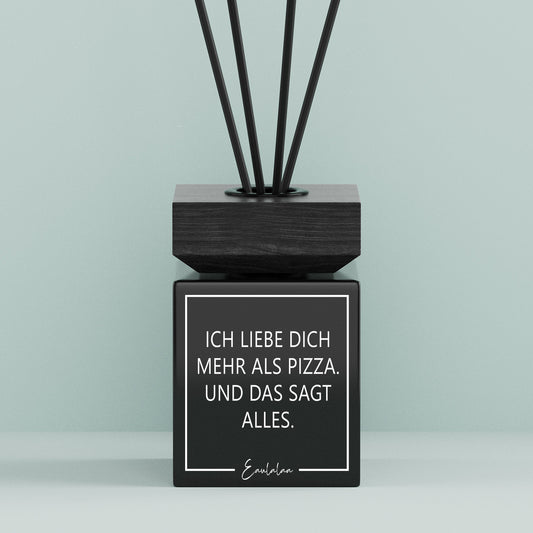 Aroma-Diffusor | Ich liebe dich mehr als Pizza. Und das sagt alles.