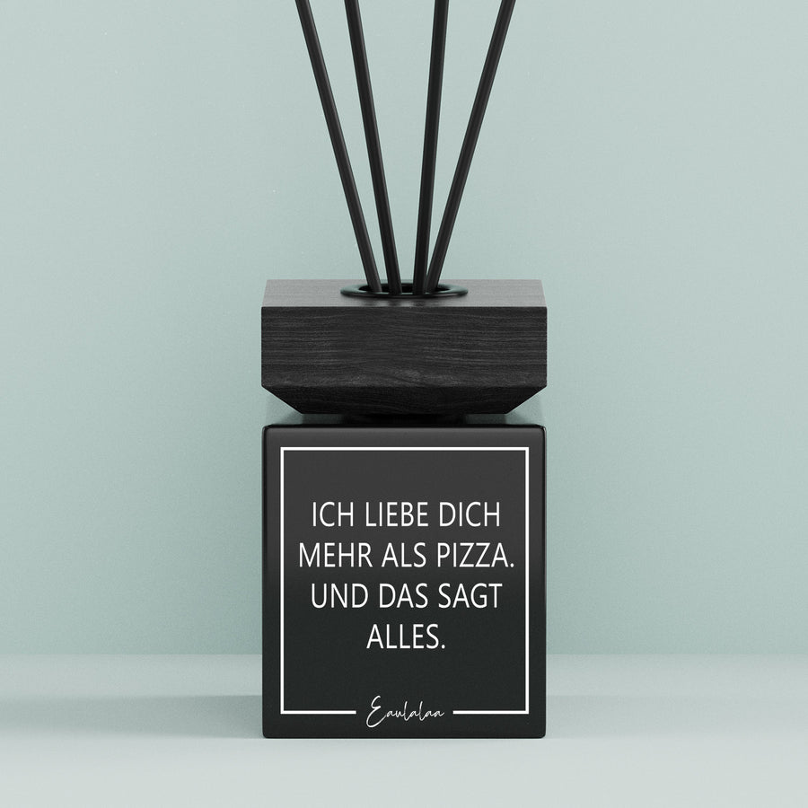 Aroma-Diffusor | Ich liebe dich mehr als Pizza. Und das sagt alles.