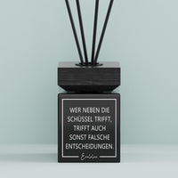 Aroma-Diffusor | Wer neben die Schüssel trifft, trifft auch sonst falsche Entscheidungen.