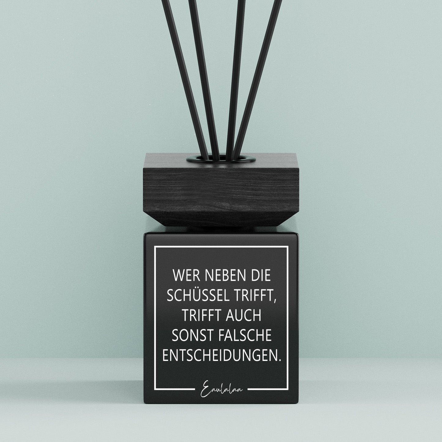 Aroma-Diffusor | Wer neben die Schüssel trifft, trifft auch sonst falsche Entscheidungen.